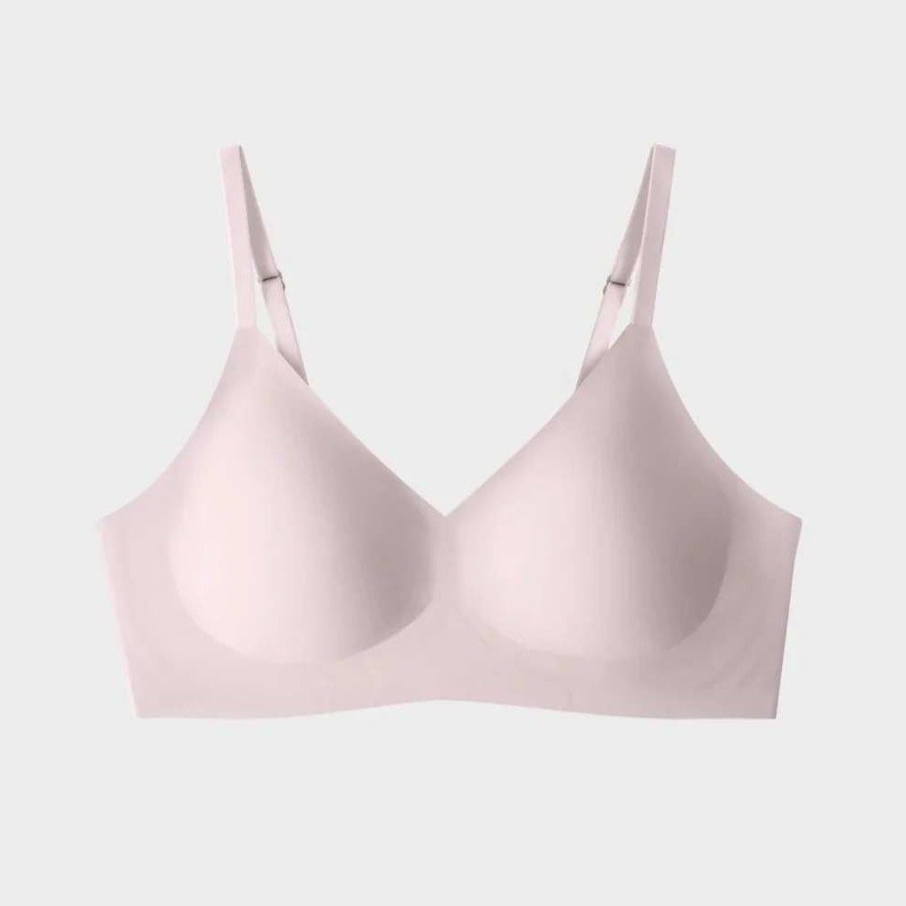 EBY Relief Bra Light Icy Pink Seamless Wireless SDD 32DD 32DDD 34DD 34DDD